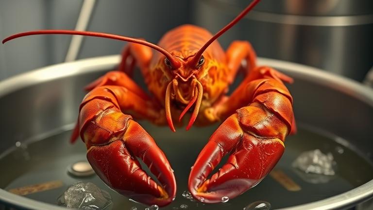 why do we boil lobsters alive?