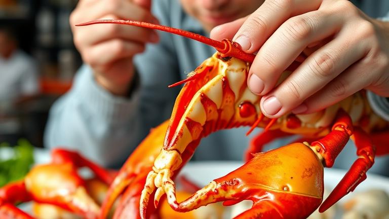 can you eat lobster claws?