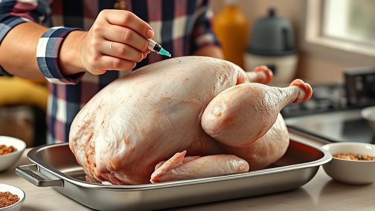 Turkey Before when should you inject a turkey before deep frying? - Test Food Kitchen