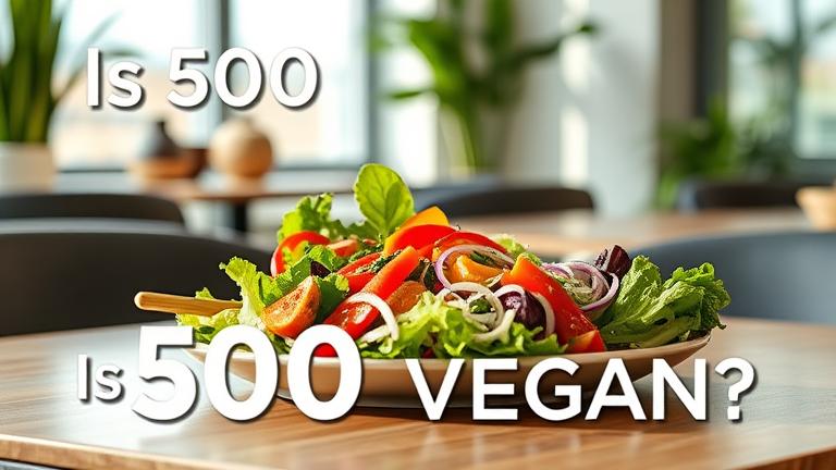 is 500 vegan?