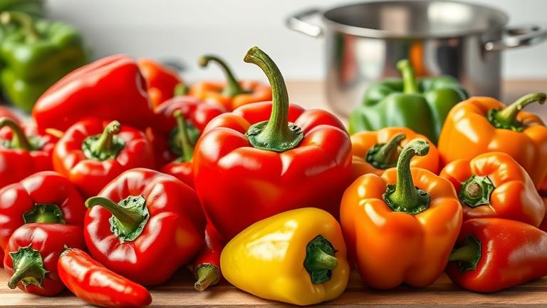 are peppers healthier raw or cooked?