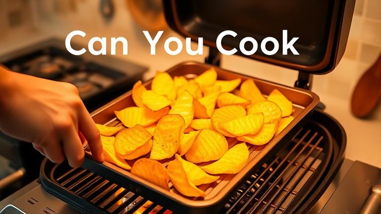 your can you cook oven chips in the grill?