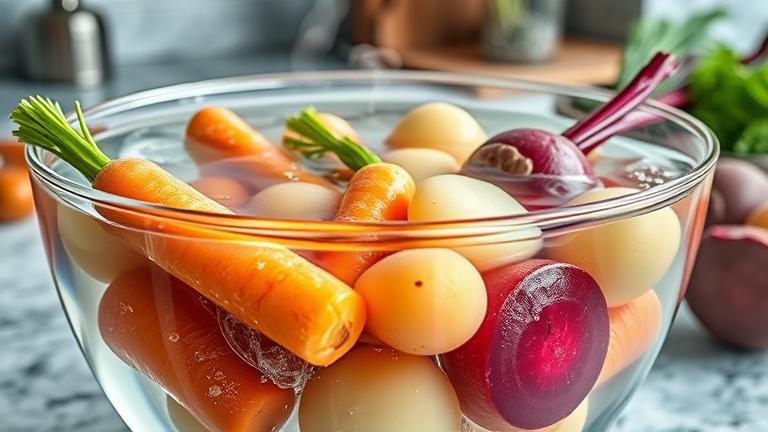 why do you cook root vegetables in cold water?