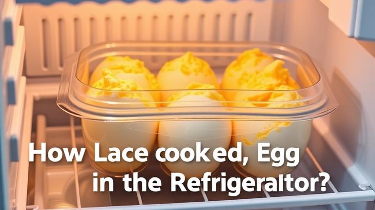 how long can you keep cooked eggs in the refrigerator?