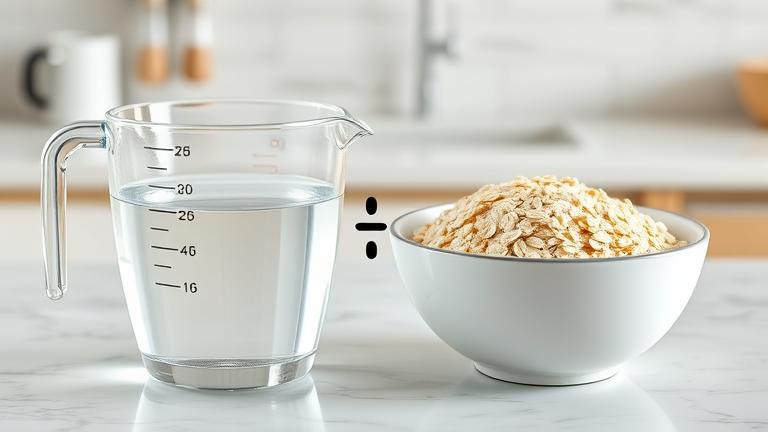 what is the proportion of water to oatmeal? - Test Food Kitchen