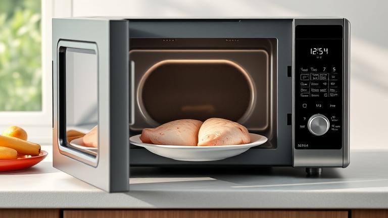 how long should i cook chicken in the microwave?