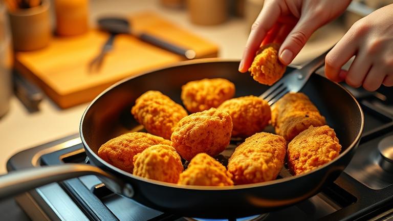 how do you reheat fried chicken on the stove?