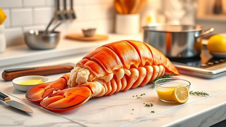 how do you cook a 4 ounce lobster tail?