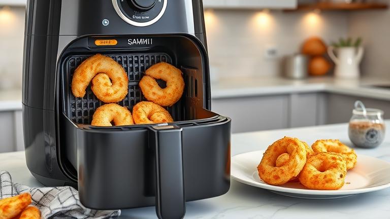 how do you air fry frozen scampi?