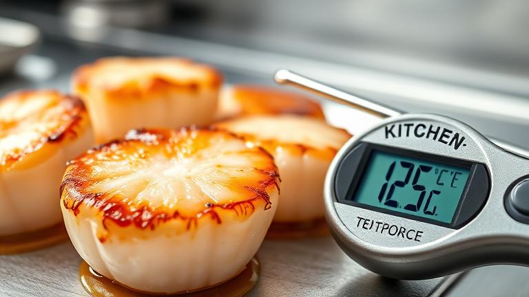 what temp should scallops be cooked to? - Test Food Kitchen
