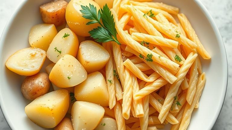are potatoes healthier than pasta?
