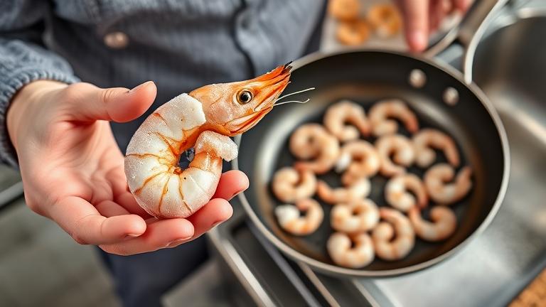 do i need to thaw shrimp before frying?