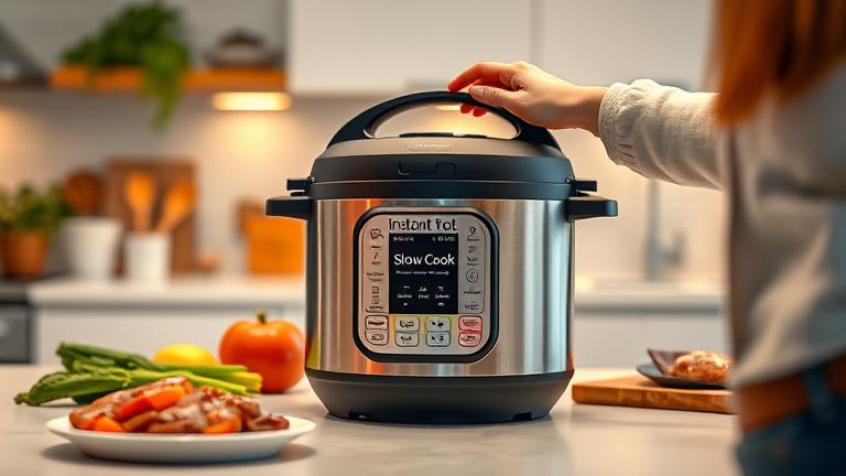 how do you use the instant pot on the slow cook?
