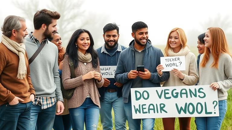 do vegans wear wool?