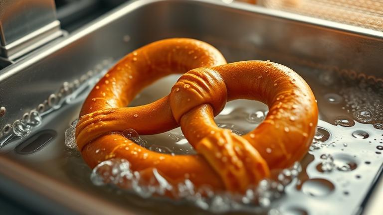 can you deep fry frozen pretzels?