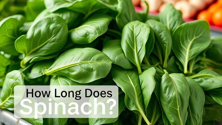 how long does spinach last?