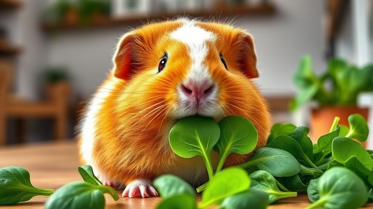 Spinach For Guinea Pigs photo