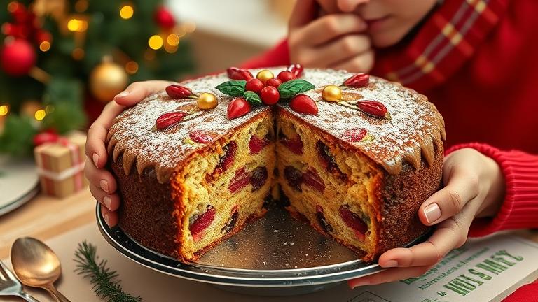 can you freeze the christmas fruit cake?