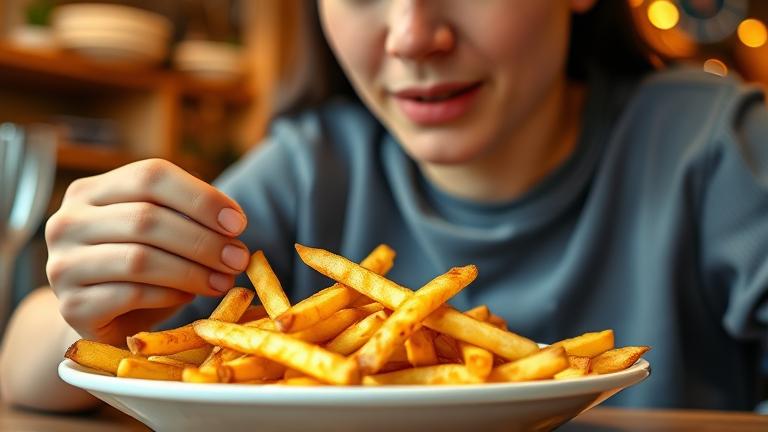 can you get food poisoning from undercooked fries?