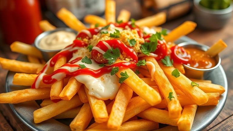 what do you put on french fries?