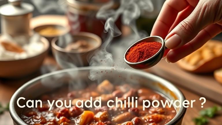 can you add chili powder after cooking? - Test Food Kitchen