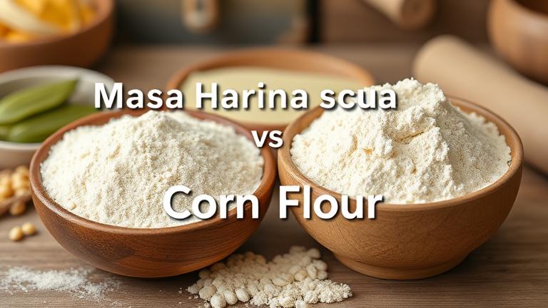 masa harina vs corn flour?