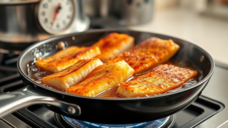 how long does it take to fry fish at 350?