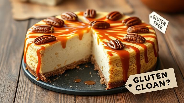 does turtle cheesecake have gluten in it?