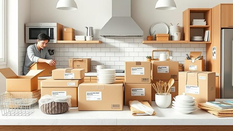 how to pack a kitchen? - Test Food Kitchen