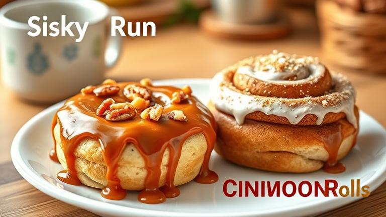 what is the difference between sticky buns and cinnamon rolls? - Test