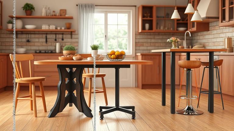 how tall are kitchen tables? - Test Food Kitchen