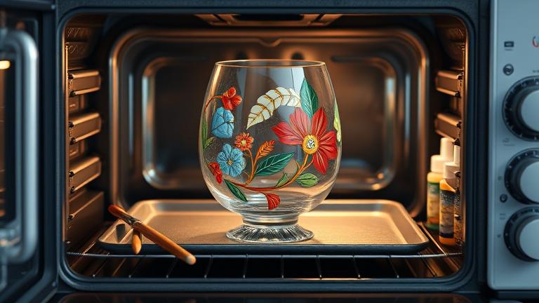 how to bake painted glass? - Test Food Kitchen