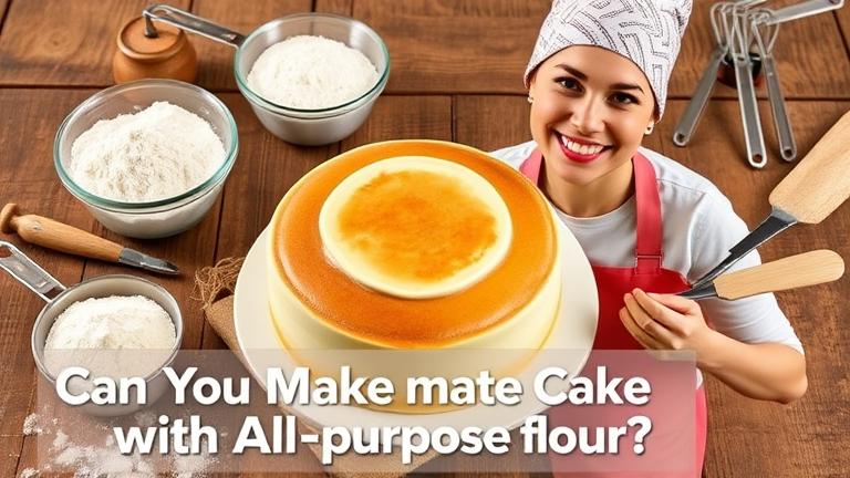 can you make cake with all purpose flour?