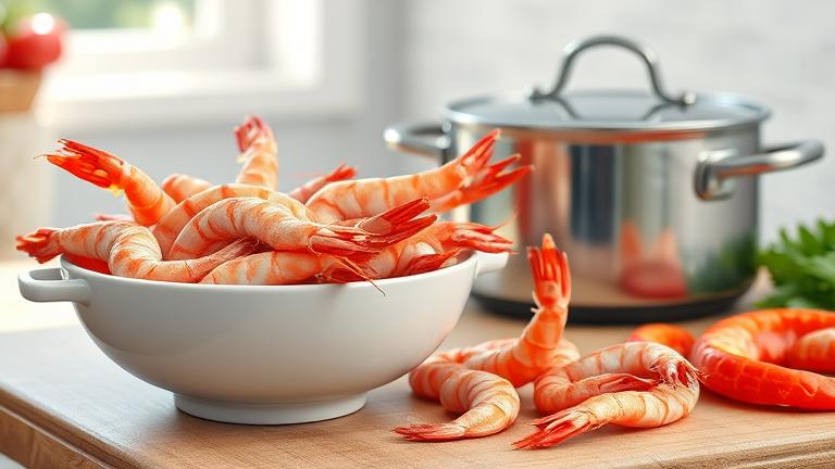 should shrimp be peeled before boiling?