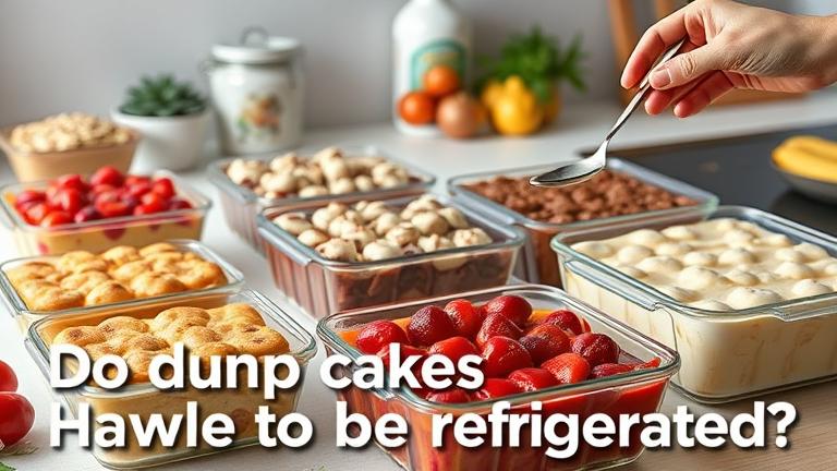 do dump cakes have to be refrigerated? - Test Food Kitchen