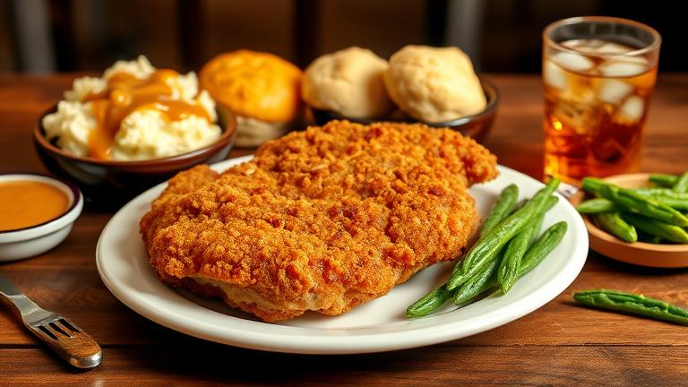 what goes well with chicken fried steak?
