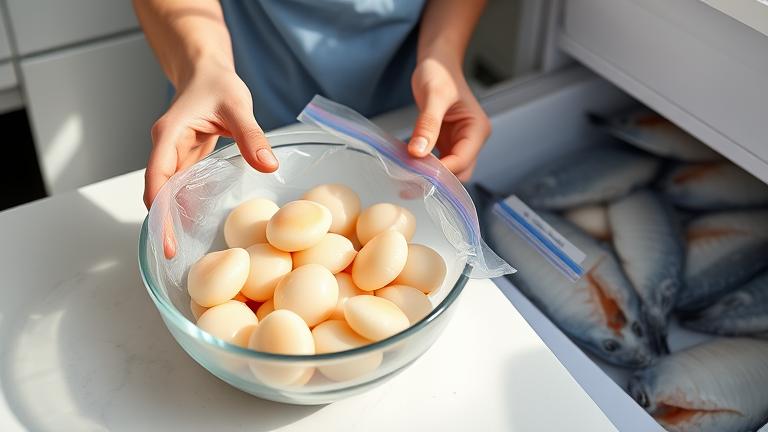 how to freeze scallops?