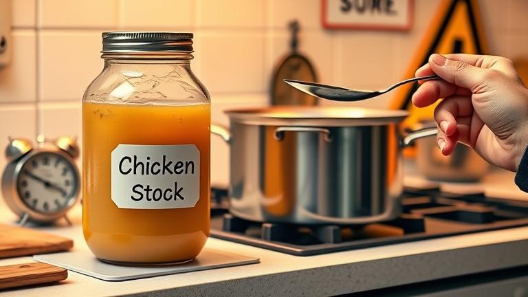 how do you know if chicken stock is bad?