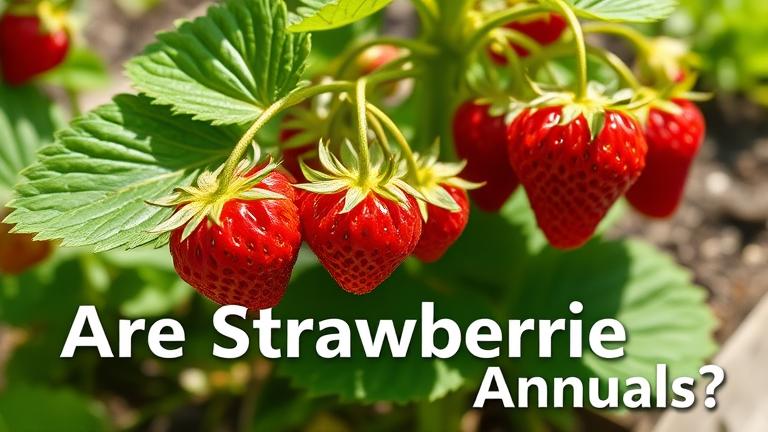 are strawberries annuals?
