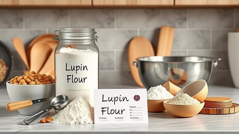 what can i substitute for lupin flour?