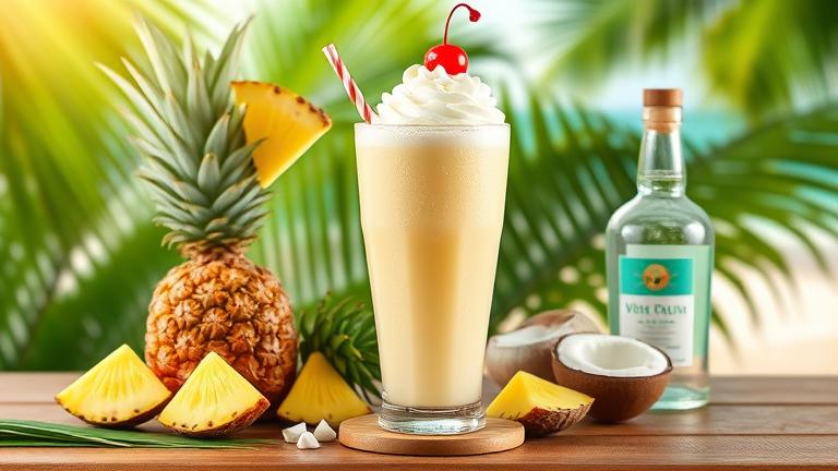 what ingredients are in a pina colada?