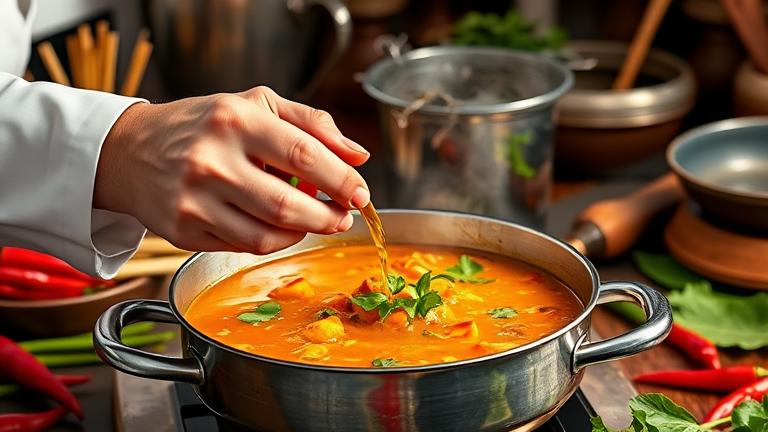 how do you add sweetness to thai curry?