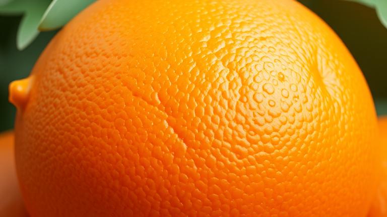 what is a large orange fruit?