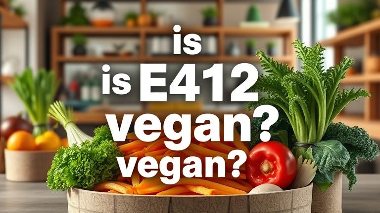 is e412 vegan?
