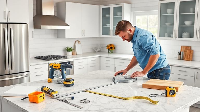 how to install kitchen counter top? - Test Food Kitchen