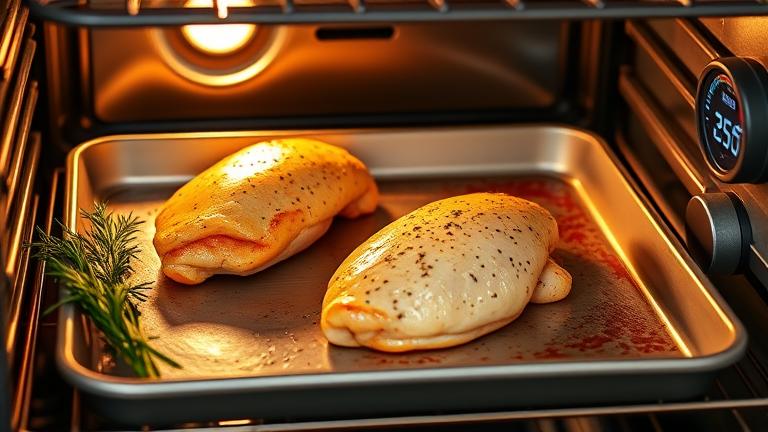 how long and what temp to bake chicken breasts? - Test Food Kitchen