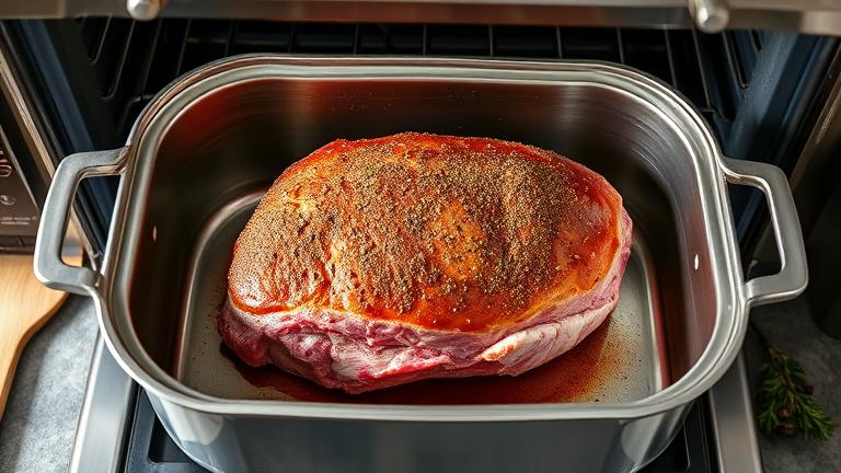 how to cook a brisket in a roaster? - Test Food Kitchen