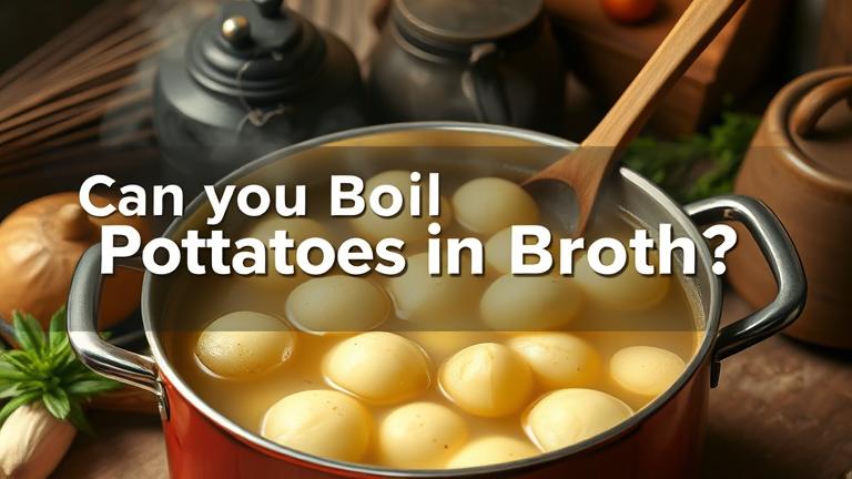 Can You Boil Potatoes In Chicken Broth