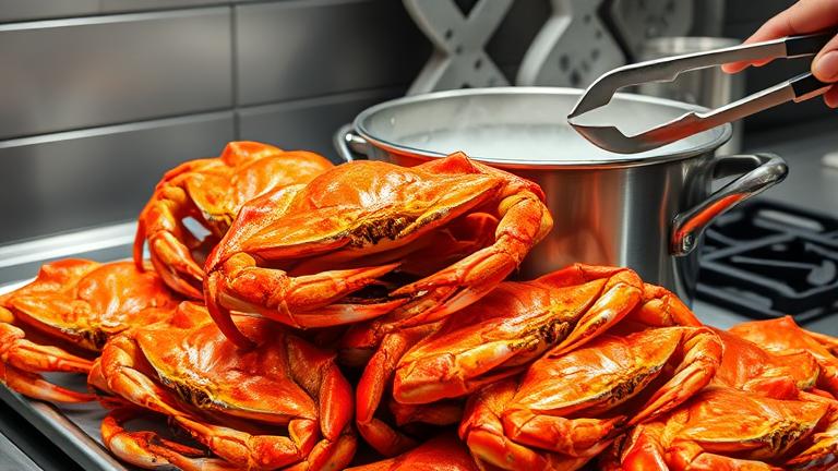 how to cook live crabs? - Test Food Kitchen