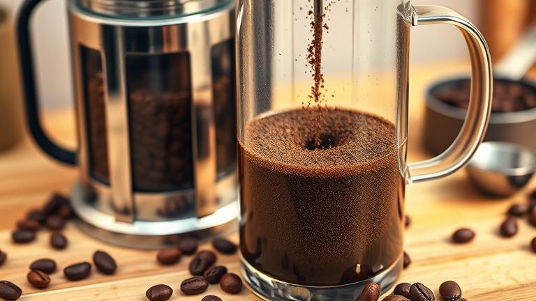 how coarse to grind coffee for the french press?